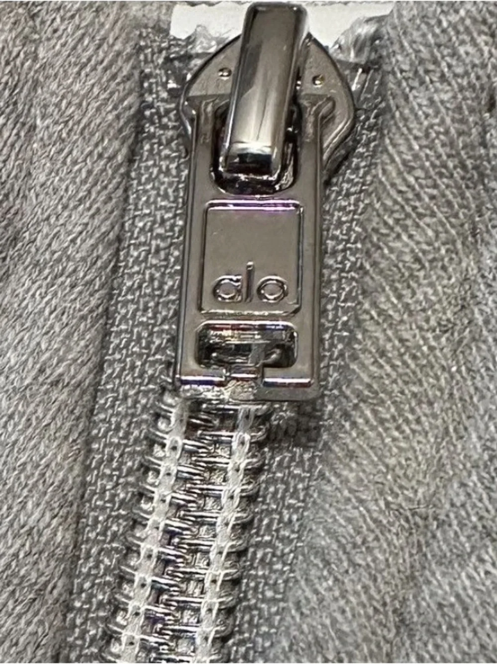 Alo Gray Quarter-Zip Sweatshirt